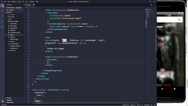 Criando interface App de filmes com React Native смотреть онлайн