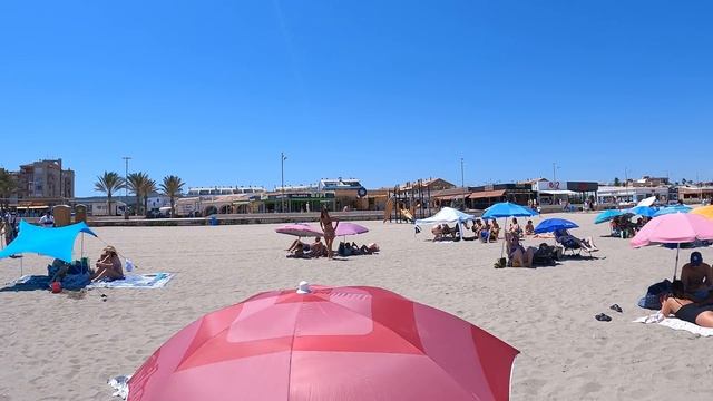 ☀️ Javea SPAIN -- Arenal BEACH ? 2022 4K VIEW ? Spain BEACH Walk ⛱️ смотреть онлайн