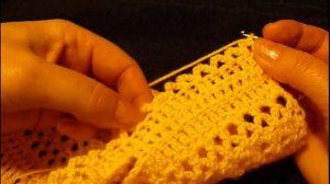 Платье крючком для малышки 3-6 месяцев.Вязание детям./crochet