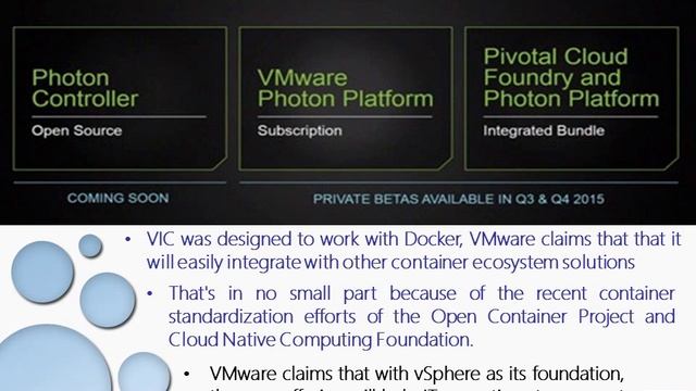 VMware goes container crazy with vSphere integrated containers смотреть онлайн