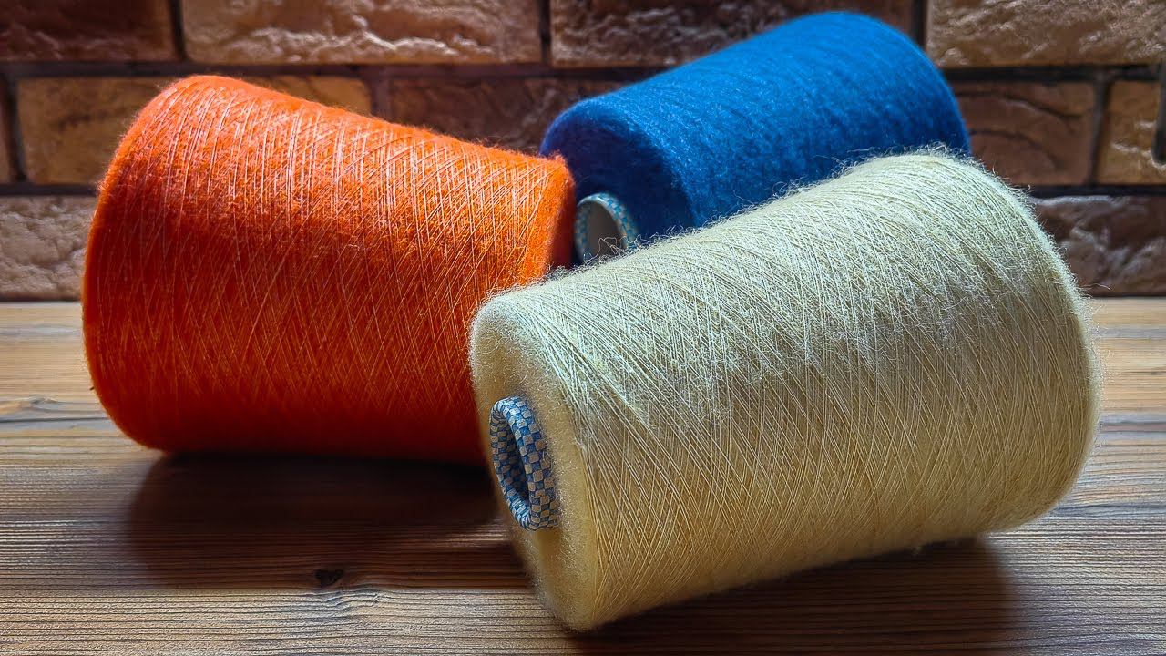 Пряжа кашемир C шелком Alba от CARIAGGI | Бобинная пряжа