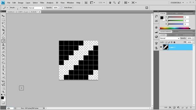 Photoshop Tutorial: Create Custom Brushes and Patterns -HD- смотреть онлайн