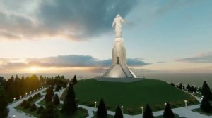 Анимация проекта "Монументальный комплекс статуи Иисуса Христа " АРМЕНИЯ Фонд "Гагика Царукяна"