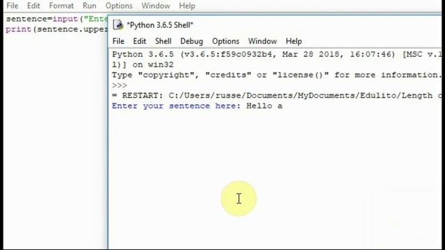 Python Tutorial for Absolute Beginners #4 - The Use of String Manipulation смотреть онлайн