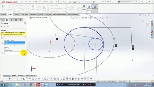 MODELINHG CRANE PULLEY BLOCK ASSEMBLY IN SOLIDWORKS/ МОДЕЛИРАНЕ НА МОНТАЖЕН БЛОК НА КРАН смотреть онлайн