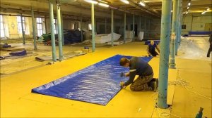 Тент из тарпаулина за 1 минуту