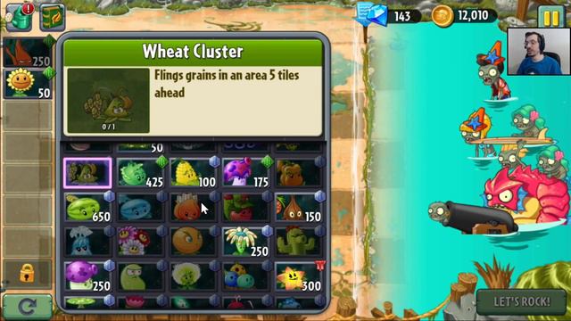 Не позволяй зомби грызть твой банан! | Plants vs Zombies 2 eclise #13 смотреть онлайн