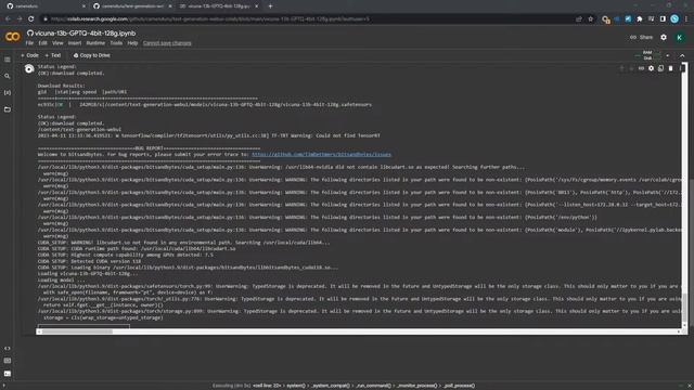 Text Generation Webui Colab (Vicuna) (GPT4-X-Alpaca) смотреть онлайн