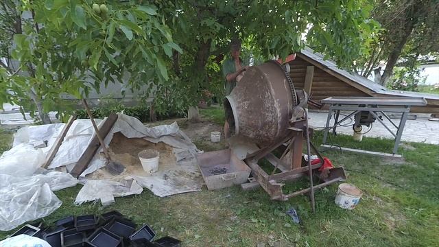 Изготовление тротуарной плитки (брусчатки) своими руками. смотреть онлайн