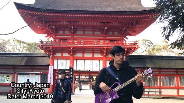 I went ALL AROUND THE WORLD just to play this song... смотреть онлайн