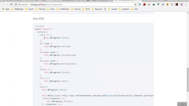 ProgressBar with Vuejs and Laravel When Create new Record with Ajax. смотреть онлайн