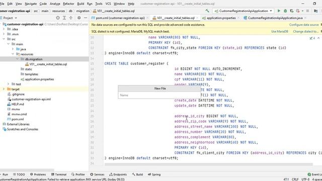 Criando as tabelas do projeto do curso com Flyway - Curso Spring Boot Rest API смотреть онлайн