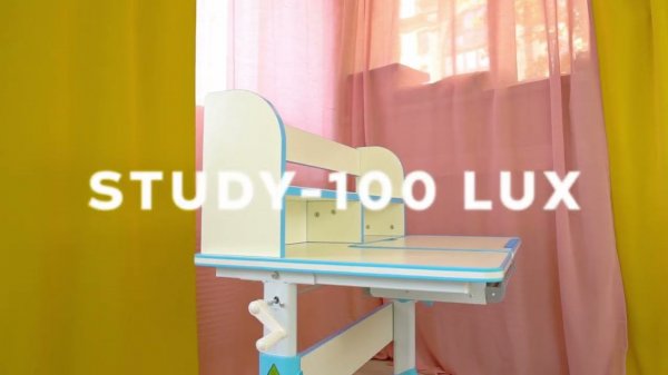 Растущая парта Anatomica Study-100 Lux – отличный стол для школьников