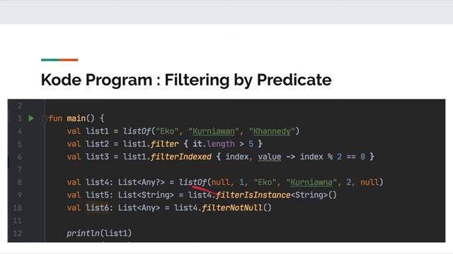 Belajar Kotlin Collection - 16 Filtering смотреть онлайн