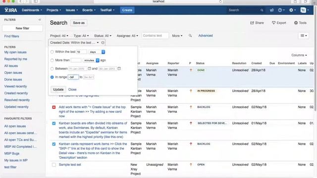 JIRA Tutorial #30 - Search JIRA Issues by Date | Filter JIRA Issues by Date смотреть онлайн