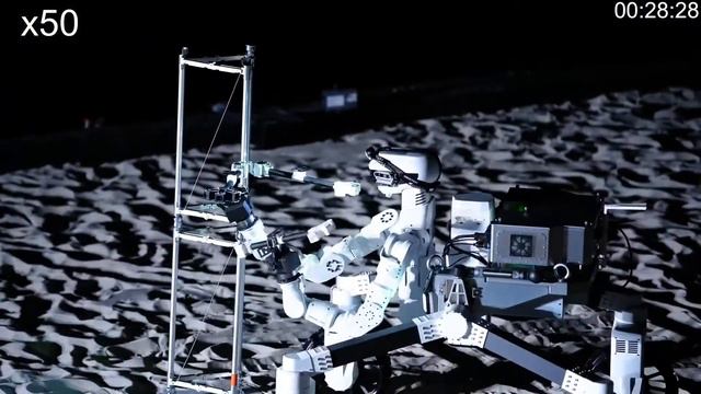 Ground demonstration of GITAIs lunar robotic rover R1 in a simulated lunar environment смотреть онлайн