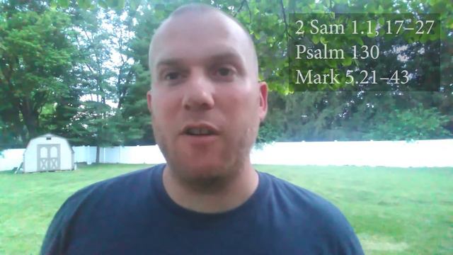 Lingering on the Lectionary (June 27): 2 Sam 1:17–27, Psalm 130, Mark 5:21–43 смотреть онлайн