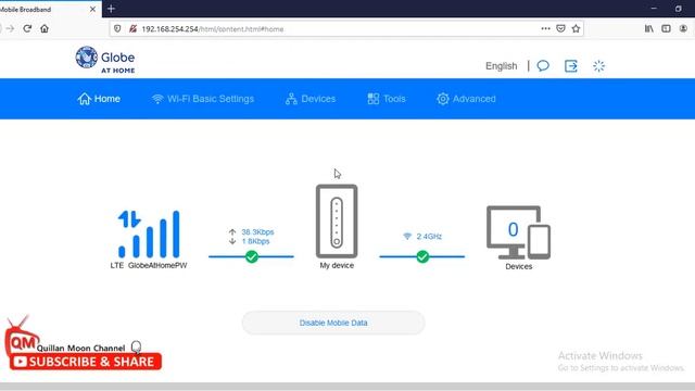 Globe At Home Prepaid Wifi Model B312939: Wifi and Admin Account Configuration смотреть онлайн