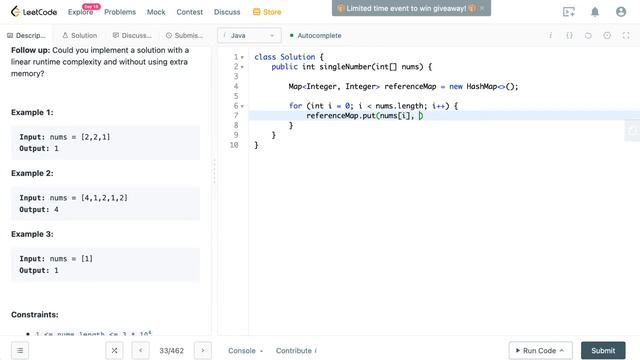 Single Number Solution | Java Interview Question смотреть онлайн