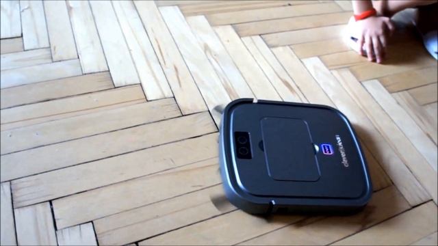 Обзор робота-пылесоcа Clever&Clean SLIM Series VRpro 01 смотреть онлайн