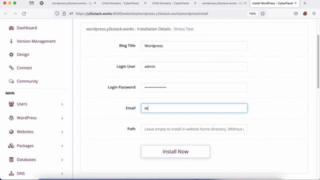 How to Set up WordPress Via Cyberpanel смотреть онлайн