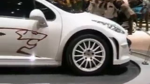 Peugeot 207 RC from Geneva Motor Show смотреть онлайн