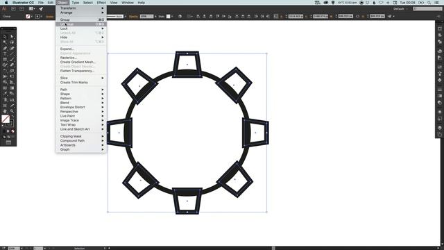 Learn How To Draw a Cog Settings Icon in Adobe Illustrator | Dansky смотреть онлайн