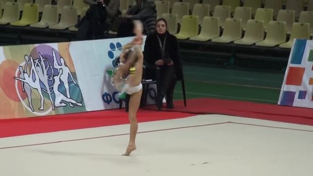 Крамаренко Лала, 2004, булавы. Первенство Москвы, январь, 2015 смотреть онлайн