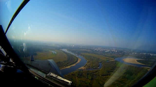 PilotsEye: посадка из кабины Ту-134. Сыктывкар смотреть онлайн