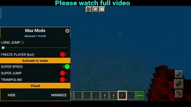 Minecraft Mod Menu 1.19.10.03 Latest Version 2022 смотреть онлайн