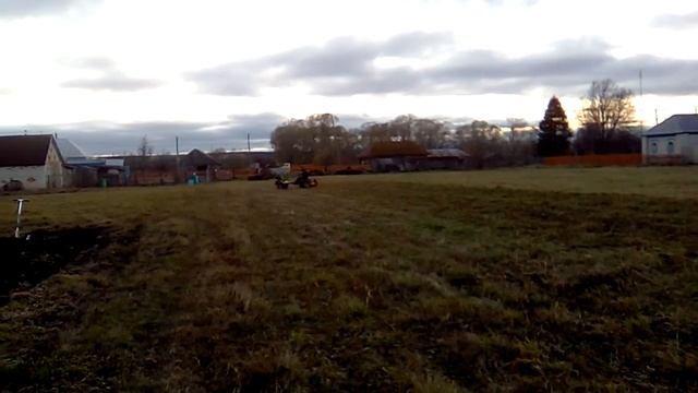 Самодельная сегментная косилка для мотоблока агрегатируемая с адаптером/Вы такое ещё не видели смотреть онлайн