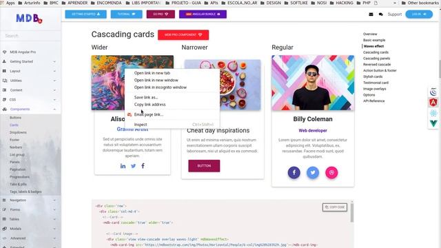 mdb material design bootstrap смотреть онлайн