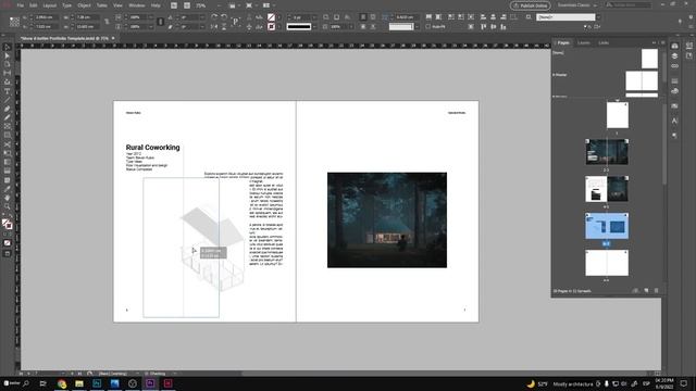 I created the same portfolio in 3 different styles! InDesign Tutorial смотреть онлайн