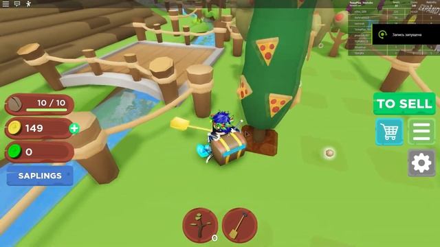 СИМУЛЯТОР ПОСАДКИ ДЕРЕВА|ПОСАДИЛ МНОГО ДЕРЕВЬЕВ|ROBLOX смотреть онлайн