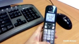 Радиотелефон Panasonic KX-TG6881 отзыв 1 год владения KX-TG6811 KX-TG6821 KX-TG6891