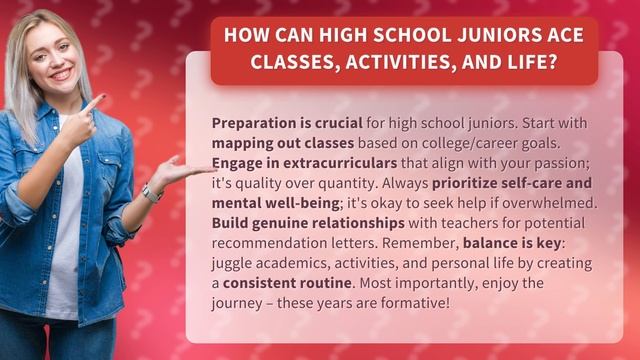 How Can High School Juniors Ace Classes, Activities, and Life? смотреть онлайн