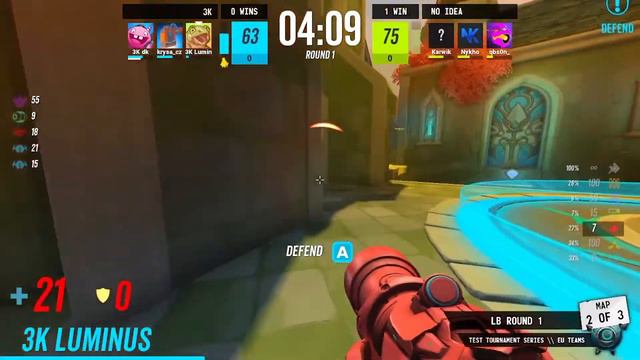 Test Tournament Series: October Playoffs (EU) - Lower Semifinal #1: 3K vs No idea смотреть онлайн