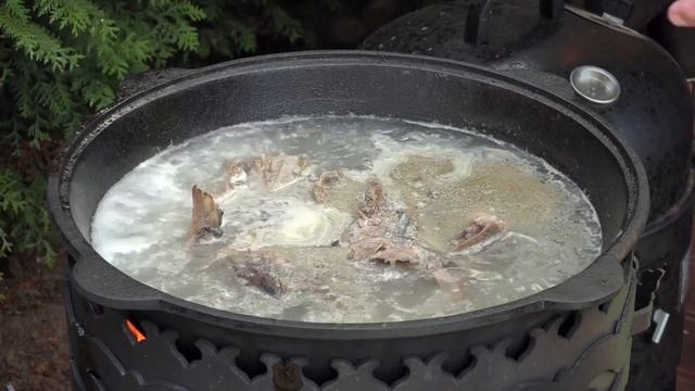 УХА ИЗ РЫБЫ МЕЧ В КАЗАНЕ смотреть онлайн