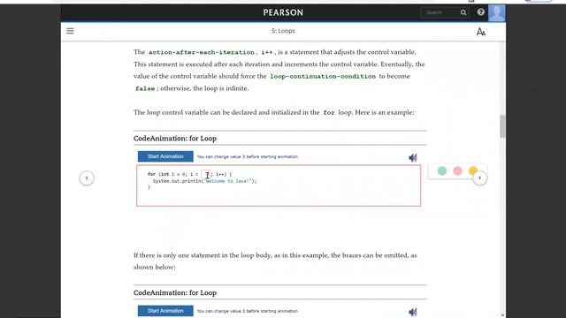 Daniel Liang Java Section 5 7 смотреть онлайн
