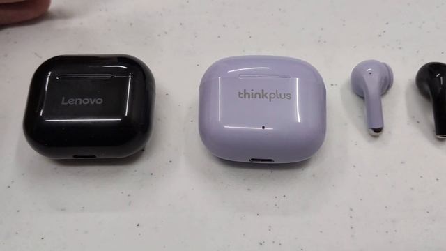Lenovo LP40 versus LP40 PRO Comparison Shopee Lazada China Earbuds bluetooth mic thinkplus Wireless смотреть онлайн