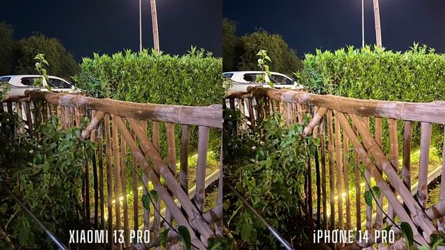 XIAOMI 13 Pro VS iPhone 14 Pro Night Mode Camera Test смотреть онлайн