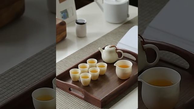 KHAY TRÀ GỖ - Khay đựng ấm chén, mộc mạc, đơn giản смотреть онлайн
