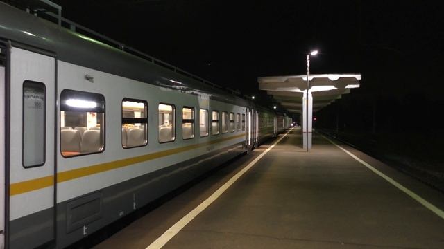 Электропоезд ЭП2Д-0063 ЦППК станция Петелино смотреть онлайн
