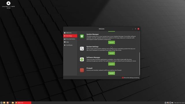 Linux Mint MATE 21.1 смотреть онлайн
