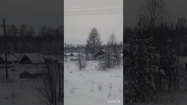 Зима на русском Севере. Северные деревни. Все оттенки серого #shorts #русскиедеревни #зимавРоссии смотреть онлайн