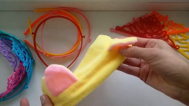 Ободки- короны и ушки на макушке смотреть онлайн