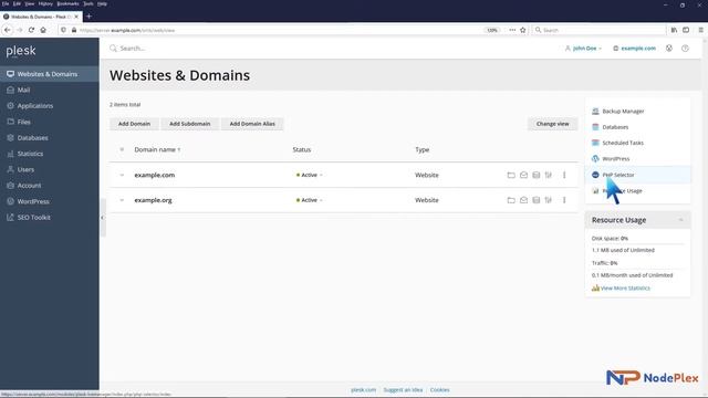How to enable the Mailparse Extension of PHP Using the CloudLinux Selector in Plesk смотреть онлайн