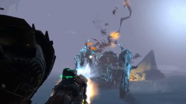Dead Space 3 Use Harpoon to End Giant Insect Necromorph смотреть онлайн