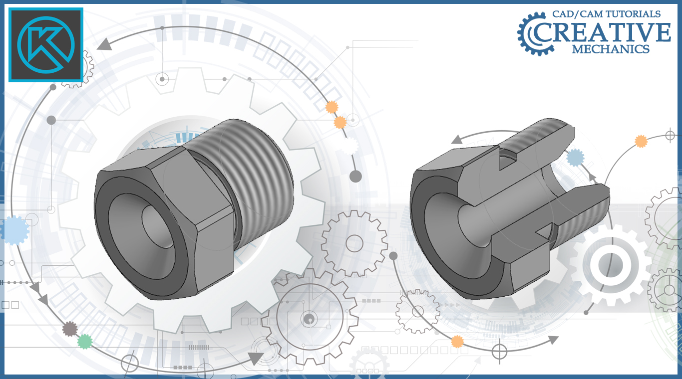 Уроки Компас 3D. Штуцер в Компас 3D смотреть онлайн