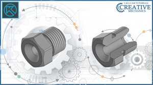 Уроки Компас 3D. Штуцер в Компас 3D